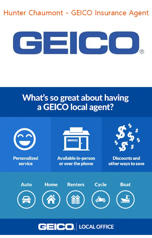 Hunter Chaumont - GEICO Insurance Agent