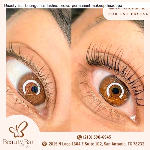 Beauty Bar Lounge nail lashes brows permanent makeup headspa