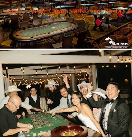 Texas Poker Supply - Austin Casino Party Event Rentals and Supplies.
