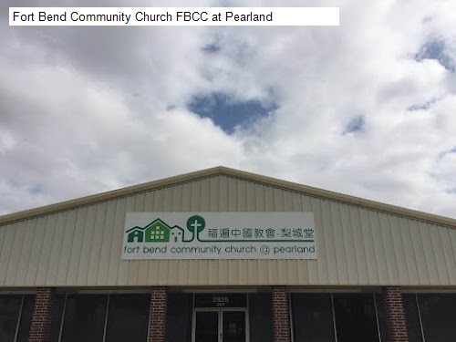 Fort Bend Community Church FBCC at Pearland