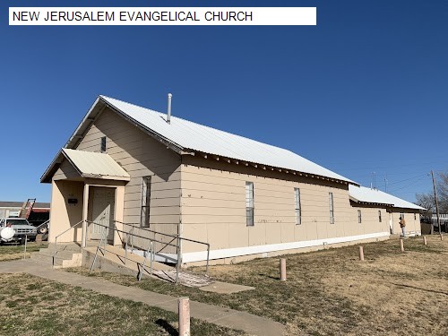 NEW JERUSALEM EVANGELICAL CHURCH