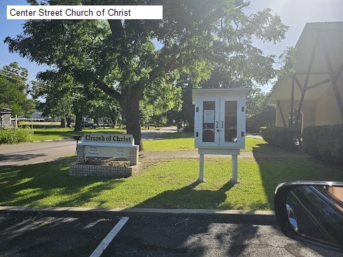Center Street Church of Christ
