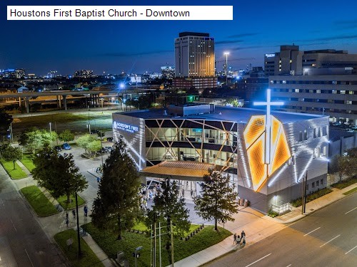 Houstons First Baptist Church - Downtown
