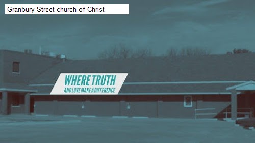Granbury Street church of Christ