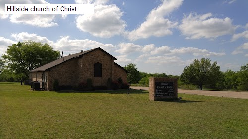Hillside church of Christ