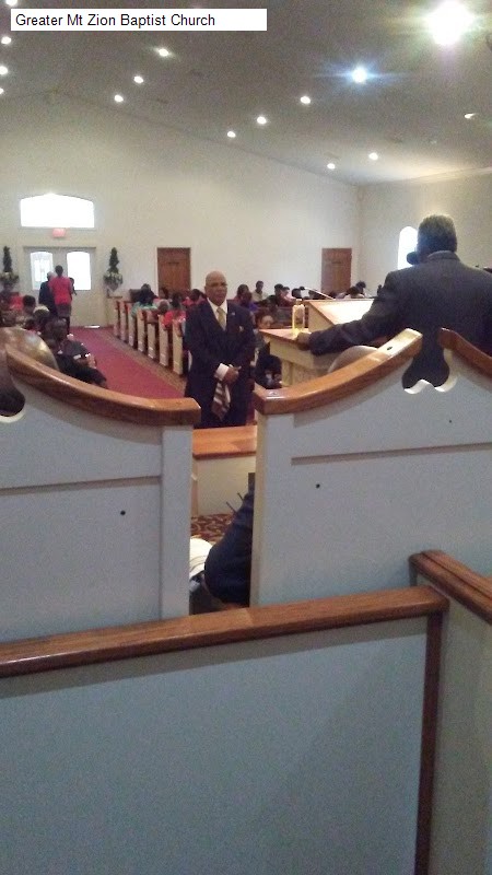 Greater Mt Zion Baptist Church