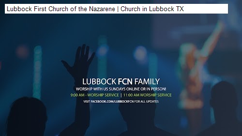 Lubbock First Church of the Nazarene | Church in Lubbock TX