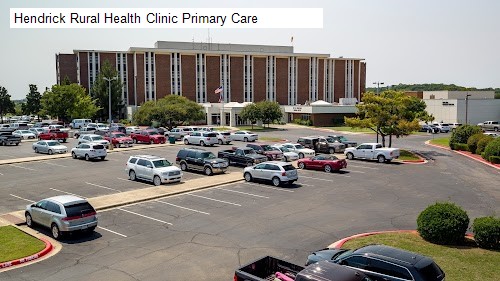 Hendrick Rural Health Clinic Primary Care - brownwood