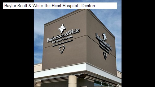Baylor Scott & White The Heart Hospital - Denton
