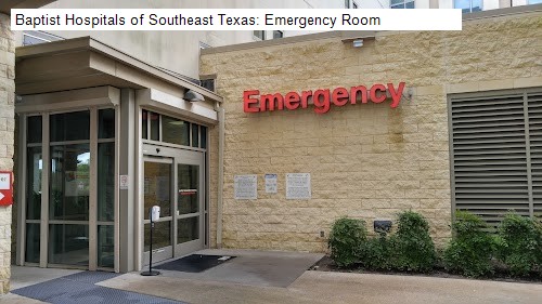 Baptist Hospitals of Southeast Texas: Emergency Room