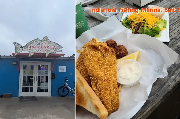 Indianola Fishing Marina, Bait Shop, Restaurant Bar & Grill in Port Lavaca