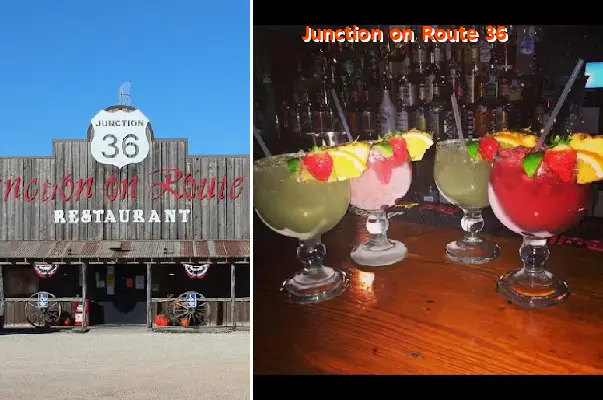 Junction on Route 36