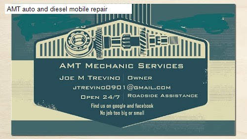 AMT auto and diesel mobile repair