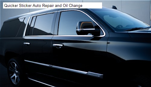 Quicker Sticker Auto Repair and Oil Change