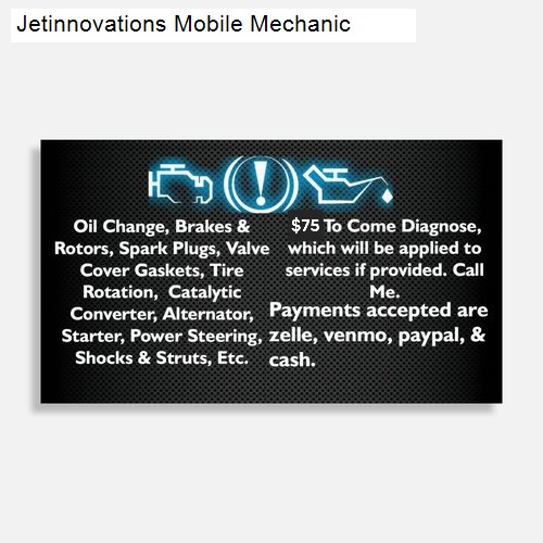 Jetinnovations Mobile Mechanic