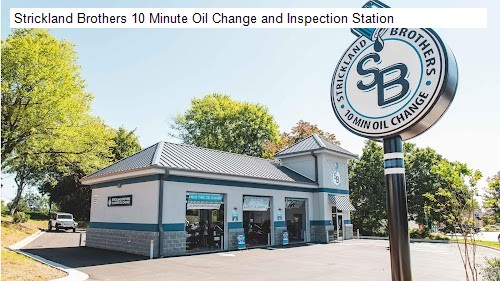 Strickland Brothers 10 Minute Oil Change and Inspection Station