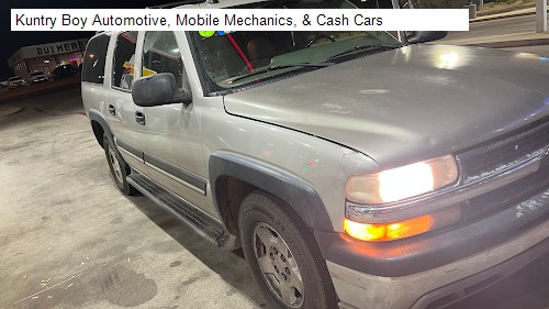 Kuntry Boy Automotive, Mobile Mechanics, & Cash Cars