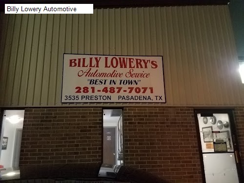 Billy Lowery Automotive