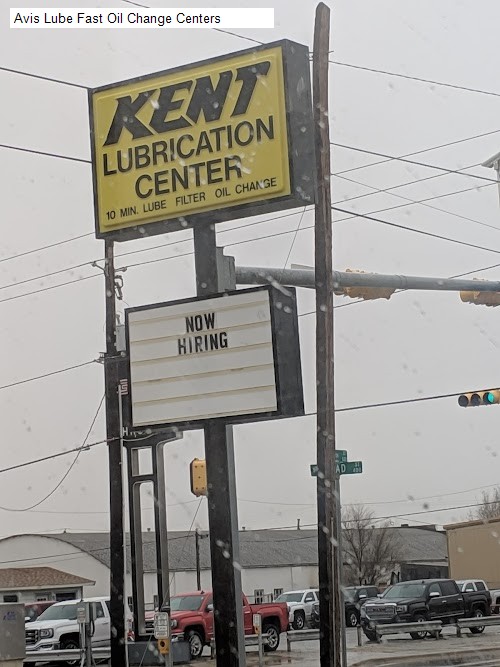 Avis Lube Fast Oil Change Centers