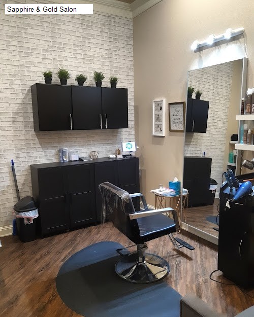 Sapphire & Gold Salon