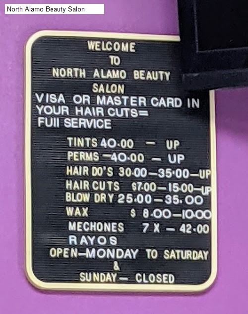 North Alamo Beauty Salon