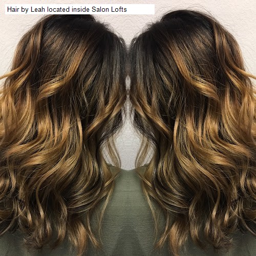 Hair by Leah located inside Salon Lofts