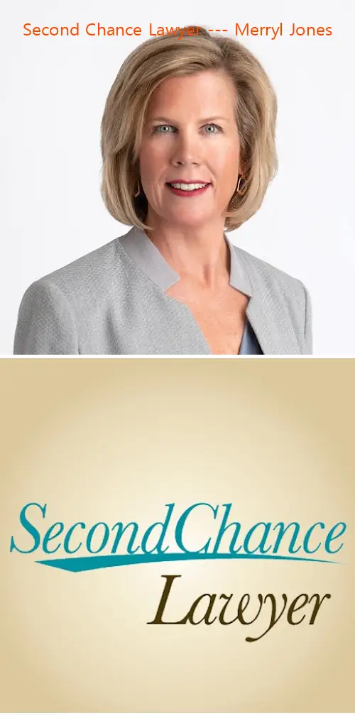 Second Chance Lawyer --- Merryl Jones