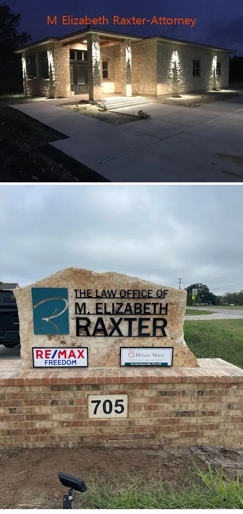 M Elizabeth Raxter-Attorney