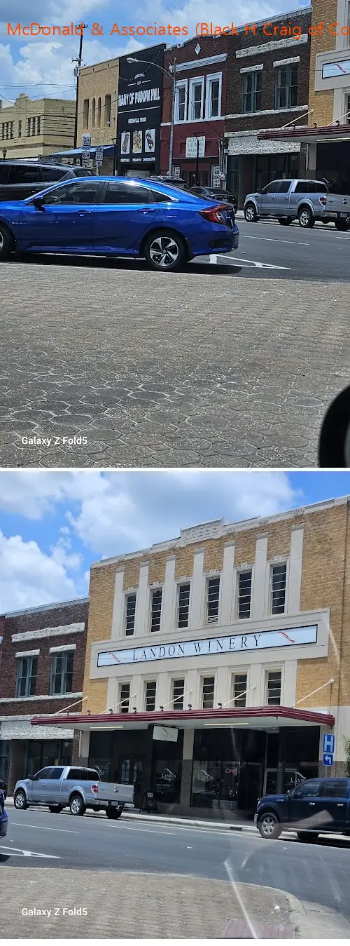 Jessica McDonald & Associates (Black H Craig of Counsel))