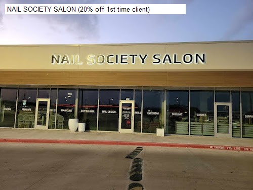 NAIL SOCIETY SALON (20% off 1st time client)