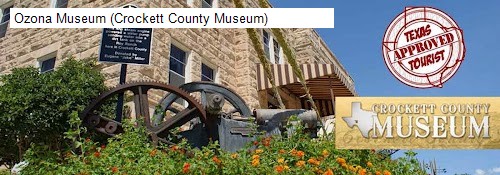 Ozona Museum (Crockett County Museum)