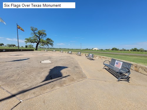 Six Flags Over Texas Monument