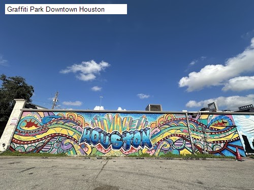 Graffiti Park Downtown Houston