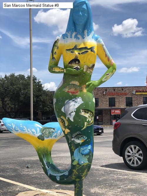 San Marcos Mermaid Statue #9
