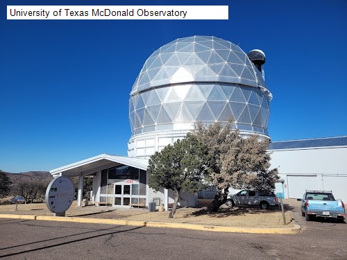 University of Texas McDonald Observatory