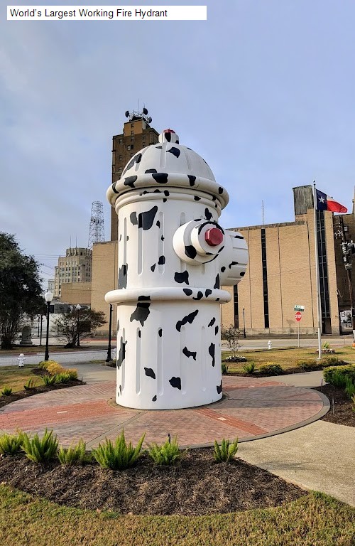 World’s Largest Working Fire Hydrant