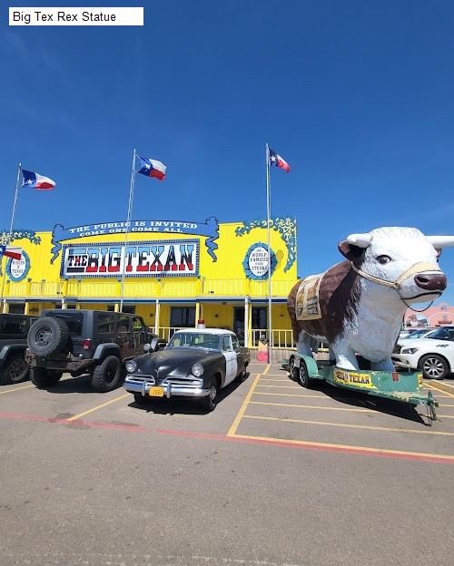 Big Tex Rex Statue