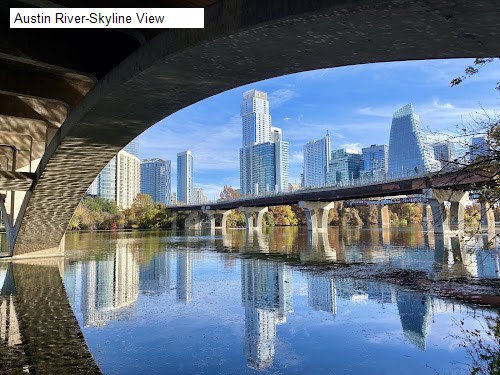 Austin River-Skyline View